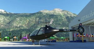 HCG Cabri G2  HB-ZTY Privat Helicopter Firma  Flugschulle  Aus Der Schweiz  thumbnail 4