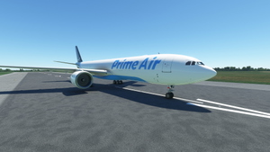 Headwind A330-900neo Prime Air Blue & White with & without mask 8K thumbnail 1