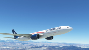 [DISCONTINUED] - Headwind A330-900neo Aeromexico with & without mask 8K thumbnail 16