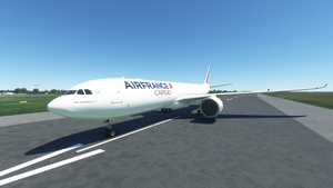 Headwind A330-900neo Air France Cargo with & without mask 8K thumbnail 1