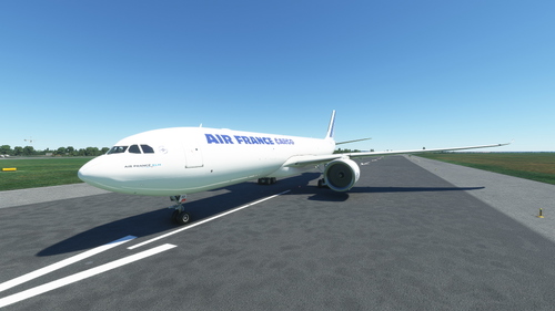Headwind A330-900neo Air France Cargo Old Livery with & without mask 8K