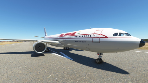 [DISCONTINUED] - Headwind A330-900neo Air India Old Livery with & without mask 8K