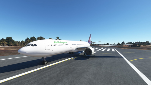 Headwind A330-900neo Air Madagascar with & without mask 8K