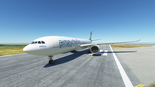 Headwind A330-900neo Air Seychelles with & without mask 8K