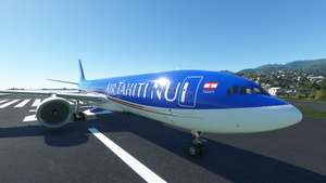 Headwind A330-900neo Air Tahiti Nui with Old color, with & without mask 8K thumbnail 1