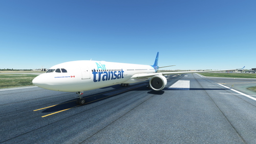 Headwind A330-900neo Air Transat Welcome Livery with & without mask 8k