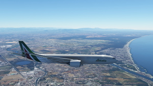 Headwind A330-900neo Alitalia with & without mask 8K thumbnail 7