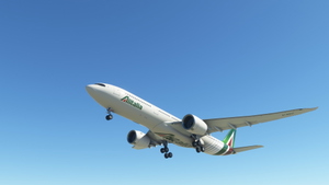 Headwind A330-900neo Alitalia with & without mask 8K thumbnail 5