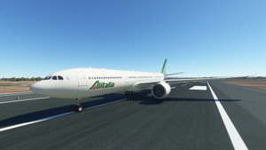 Headwind A330-900neo Alitalia with & without mask 8K thumbnail 2