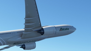 Headwind A330-900neo Alitalia with & without mask 8K thumbnail 1