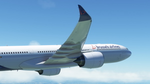 Headwind A330-900neo Brussels Airlines Old Livery with & without mask 8k thumbnail 6