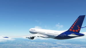 Headwind A330-900neo Brussels Airlines Old Livery with & without mask 8k thumbnail 10
