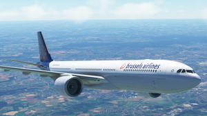 Headwind A330-900neo Brussels Airlines Old Livery with & without mask 8k thumbnail 9