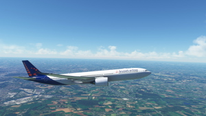 Headwind A330-900neo Brussels Airlines Old Livery with & without mask 8k thumbnail 7
