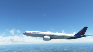 Headwind A330-900neo Brussels Airlines Old Livery with & without mask 8k thumbnail 8
