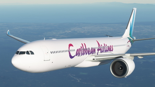 [DISCONTINUED] - Headwind A330-900neo Caribbean Airlines with & without mask 8K