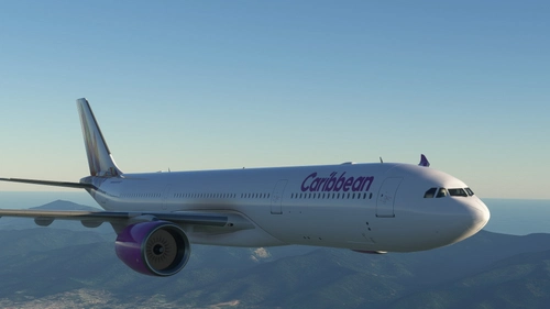 [DISCONTINUED] - Headwind A330-900neo Caribbean Airlines New Livery with & without mask 8K