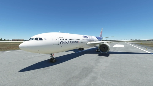 Headwind A330-900neo China Airlines Carbon Livery with & without mask 8k