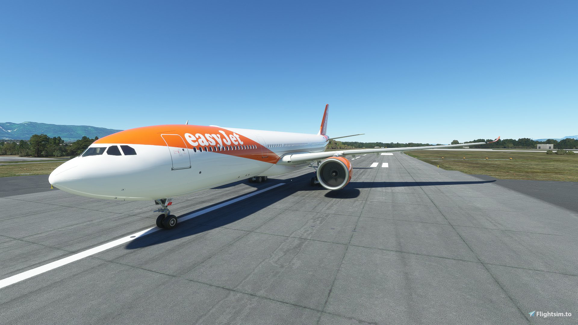 [DISCONTINUED] - Headwind A330-900neo Easyjet & old livery with & without mask 8K - Image 1