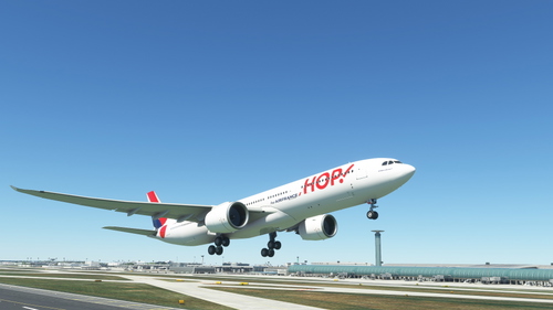 [DISCONTINUED] - Headwind A330-900neo HOP! For Air France with & without mask 8K