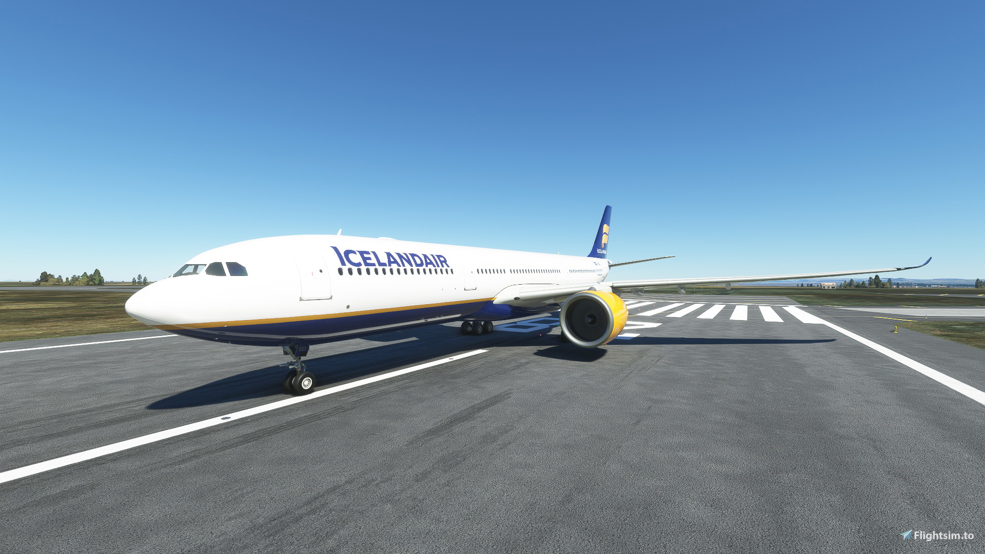 [DISCONTINUED] - Headwind A330-900neo Icelandair with & without mask 8K - Image 1