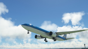 Headwind A330-900neo KLM Old Livery with & without mask 8k thumbnail 5