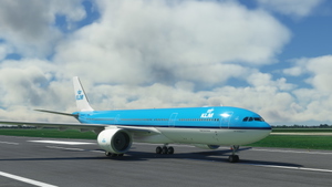 Headwind A330-900neo KLM Old Livery with & without mask 8k thumbnail 2