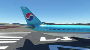Headwind A330-900neo Korean Air with & without mask 8K thumbnail 3