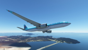 Headwind A330-900neo Korean Air with & without mask 8K thumbnail 6