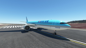 Headwind A330-900neo Korean Air with & without mask 8K thumbnail 2