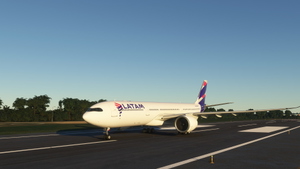 Headwind A330-900neo LATAM with & without mask 8K thumbnail 3