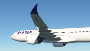 Headwind A330-900neo LATAM with & without mask 8K thumbnail 7