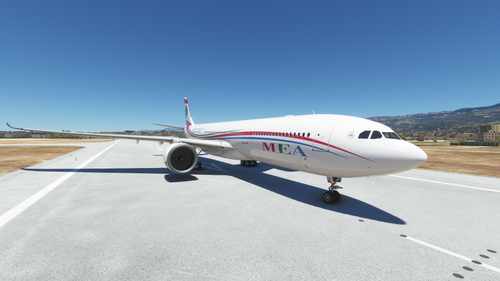 Headwind A330-900neo Middle East Airlines (MEA) with & without mask 8k