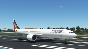 Headwind A330-900neo Philippine Airlines with & without mask 8K thumbnail 1