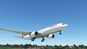Headwind A330-900neo Philippine Airlines with & without mask 8K thumbnail 5