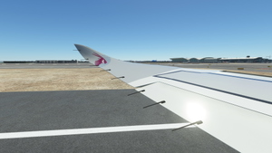 Headwind A330-900neo Qatar Airways Cargo with & without mask 8k thumbnail 4