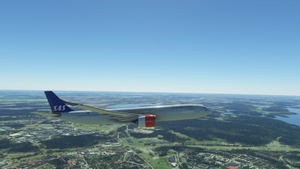 Headwind A330-900neo Scandinavian Airlines Old Livery with & without mask 8k thumbnail 8