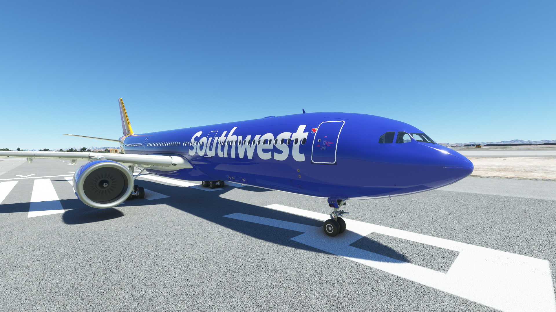 [DISCONTINUED] - Headwind A330-900neo Southwest with & without mask 8K - Image 1