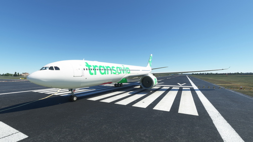 Headwind A330-900neo Transavia France with & without mask 8k