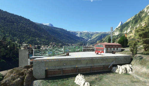 Helipad Mod - LSEZ - Air Zermatt