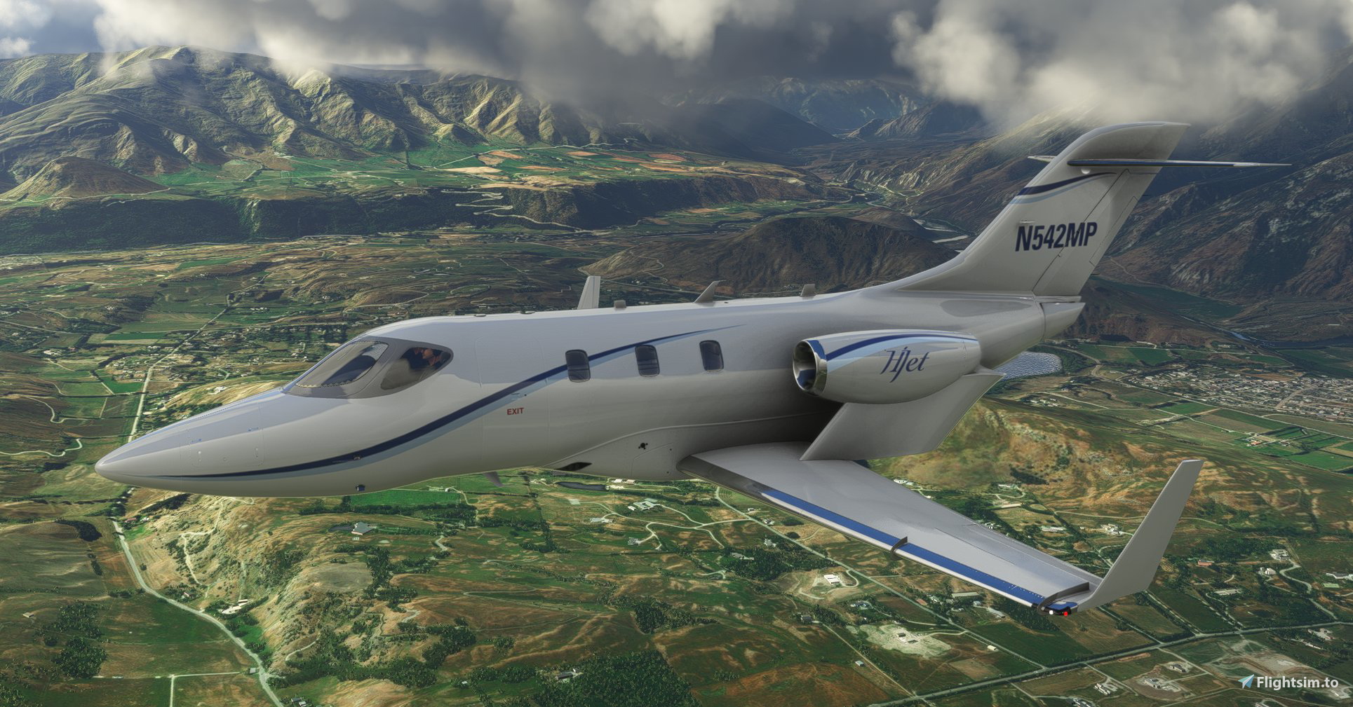 HJet N542MP Livery - Image 1
