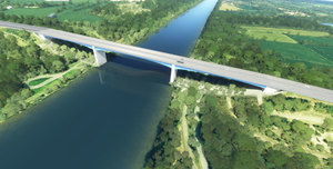 Hohenhorn Bridge Kiel-Canal thumbnail 2