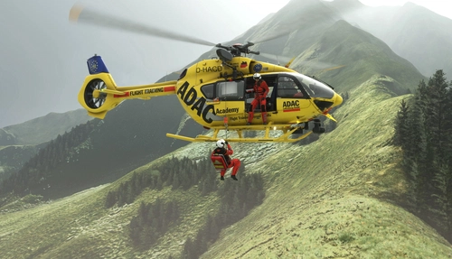 HPG Airbus H145 ADAC HEMS Academy D-HACD (Fictional, HEMS & CIV pack!)