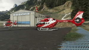 HPG Airbus H145 Air Zermatt Red Stars HB-ZAY (Fictional, HEMS & CIVIL) thumbnail 4