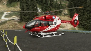HPG Airbus H145 Air Zermatt Red Stars HB-ZAY (Fictional, HEMS & CIVIL) thumbnail 2