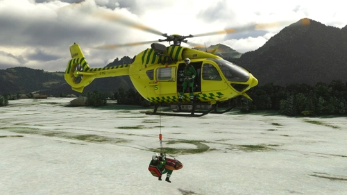 HPG Airbus H145 FinnHEMS "The Project" OH-HNF  (Real, 8K, 2 Variants!)