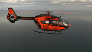 HPG Airbus H145 HYPE SAR Search and Rescue G-HYPE (Fictional, HEMS & CIVIL pack) thumbnail 2
