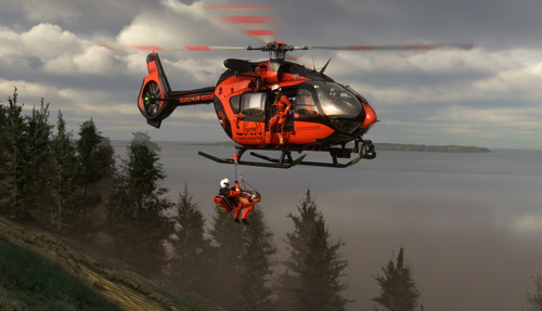 HPG Airbus H145 HYPE SAR Search and Rescue G-HYPE (Fictional, HEMS & CIVIL pack)