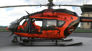 HPG Airbus H145 HYPE SAR Search and Rescue G-HYPE (Fictional, HEMS & CIVIL pack) thumbnail 4