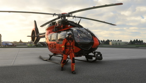 HPG Airbus H145 HYPE SAR Search and Rescue G-HYPE (Fictional, HEMS & CIVIL pack) thumbnail 5